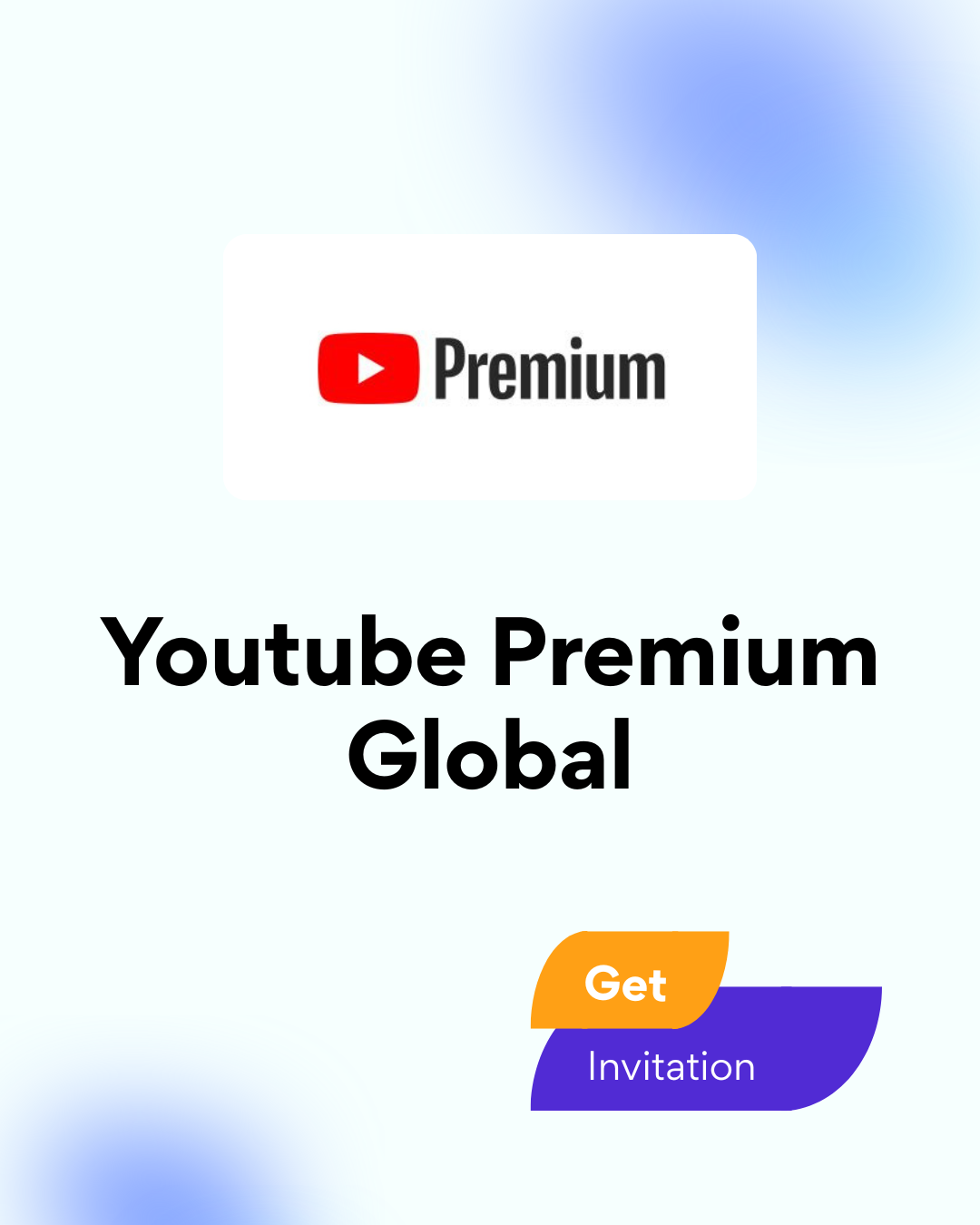 YouTube Premium Global - Invitation