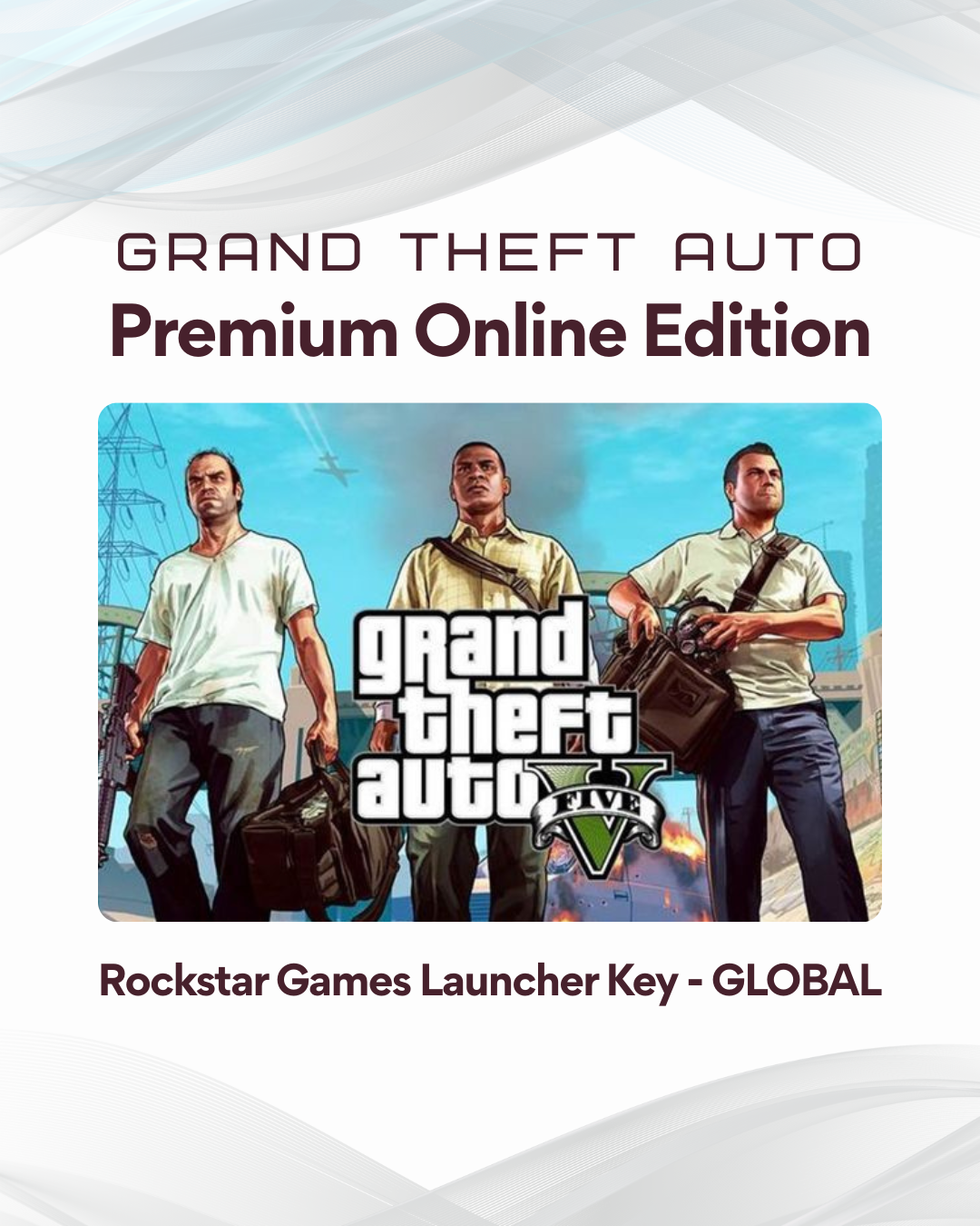 GTA V Premium Edition - Rockstar Key (Global)