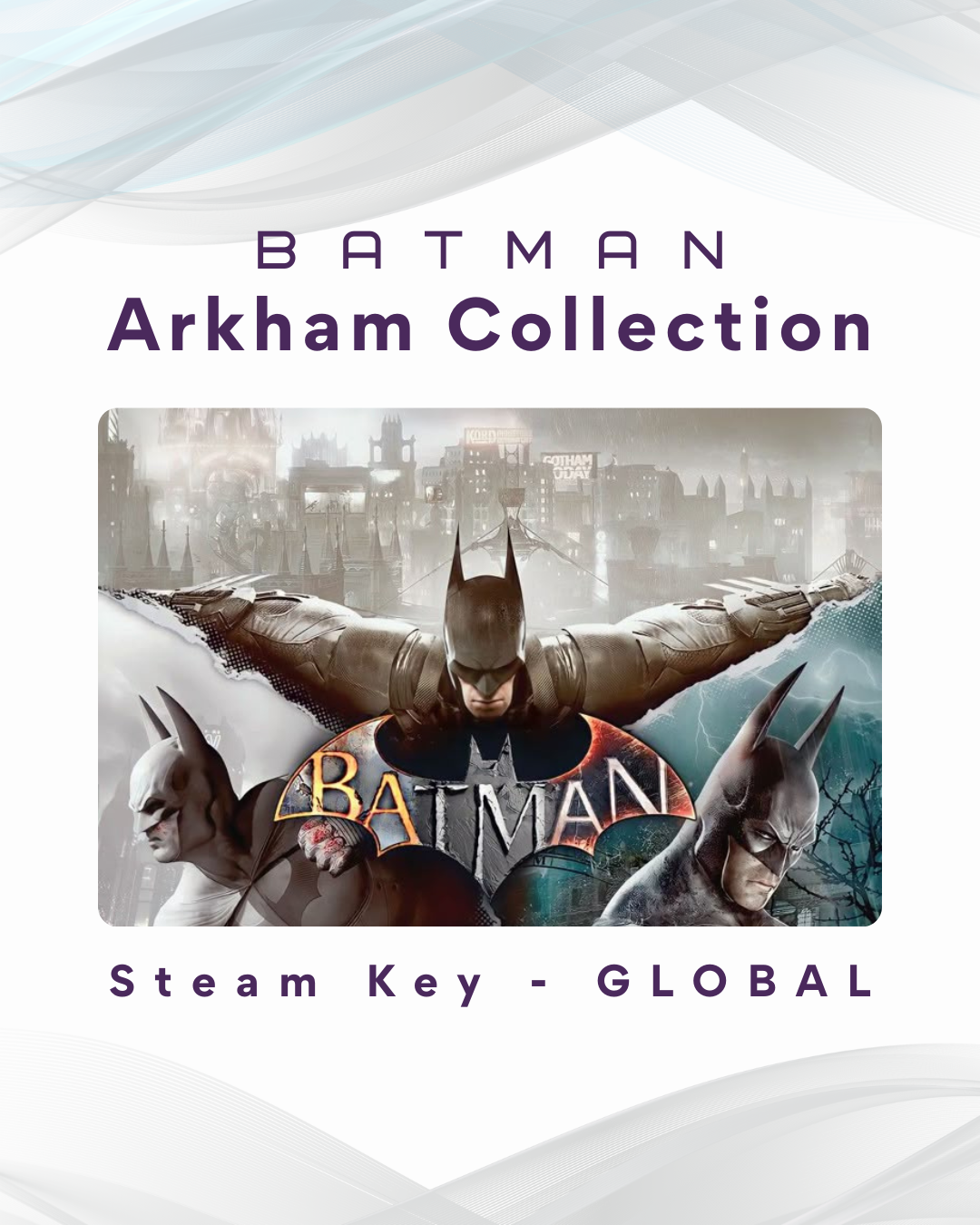 Batman : Arkham Collection - Steam Key (Global)