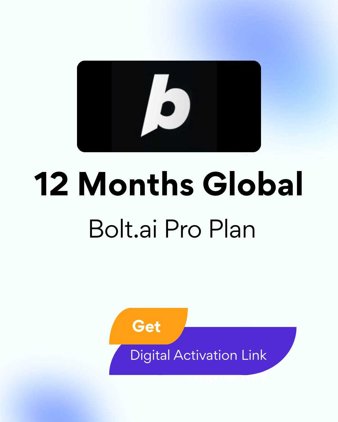 Bolt New Pro Plan 12 Months Global - Digital Activation Key