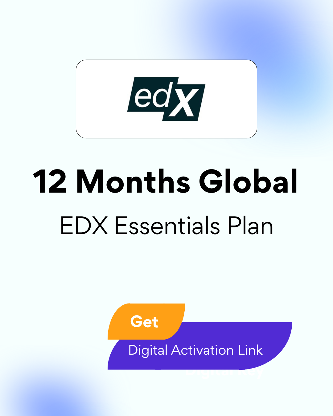 EDX Essentials Plan 12 Months Global - Digital Activation Link