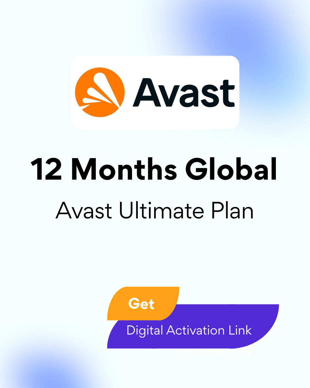 Avast Ultimate Plan 12 Months Global - Digital Activation Key