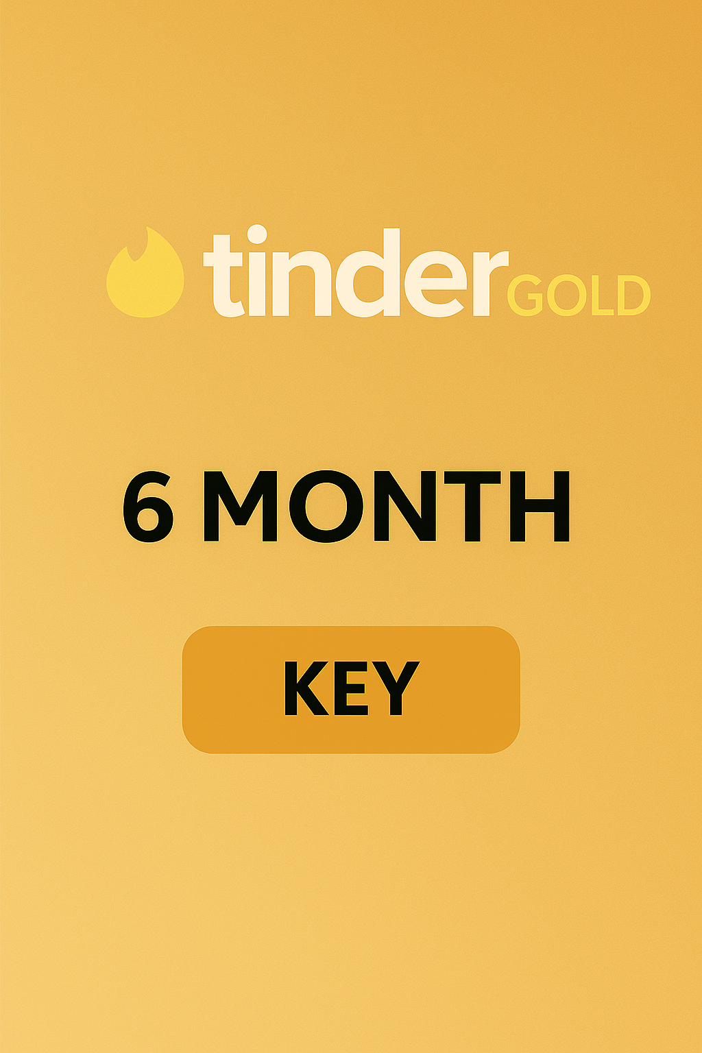 Tinder Gold – 6 Months Key