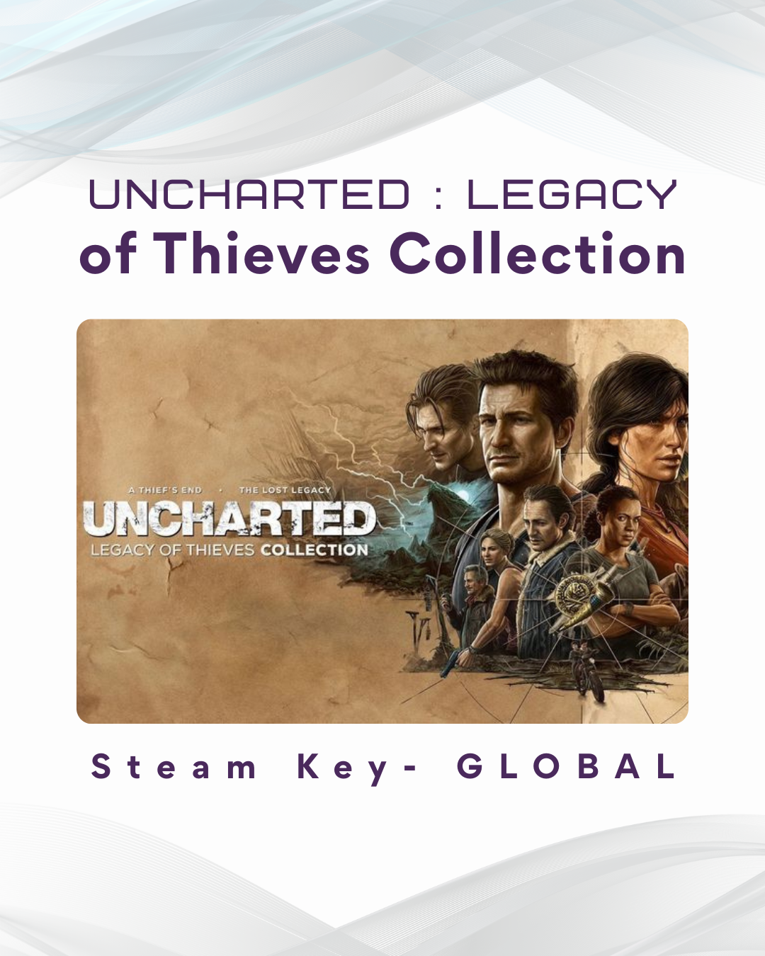 Uncharted : Legacy of Thieves Collection - Steam Key (Global)
